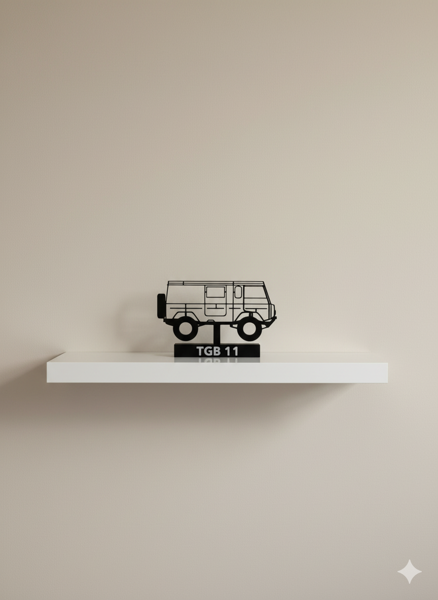 TGB 11 - Terrängbil 11 - 3D Printed Scale Model