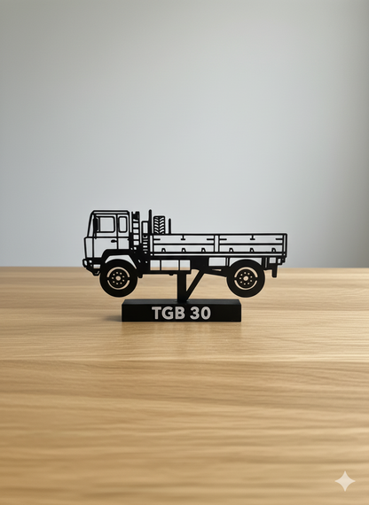 TGB 30 – Swedish Military Terrain Vehicle -  3D Printed Scale Model