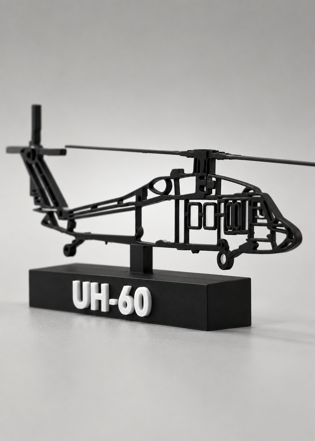 UH-60 Black Hawk - 3D Printed Scale Model